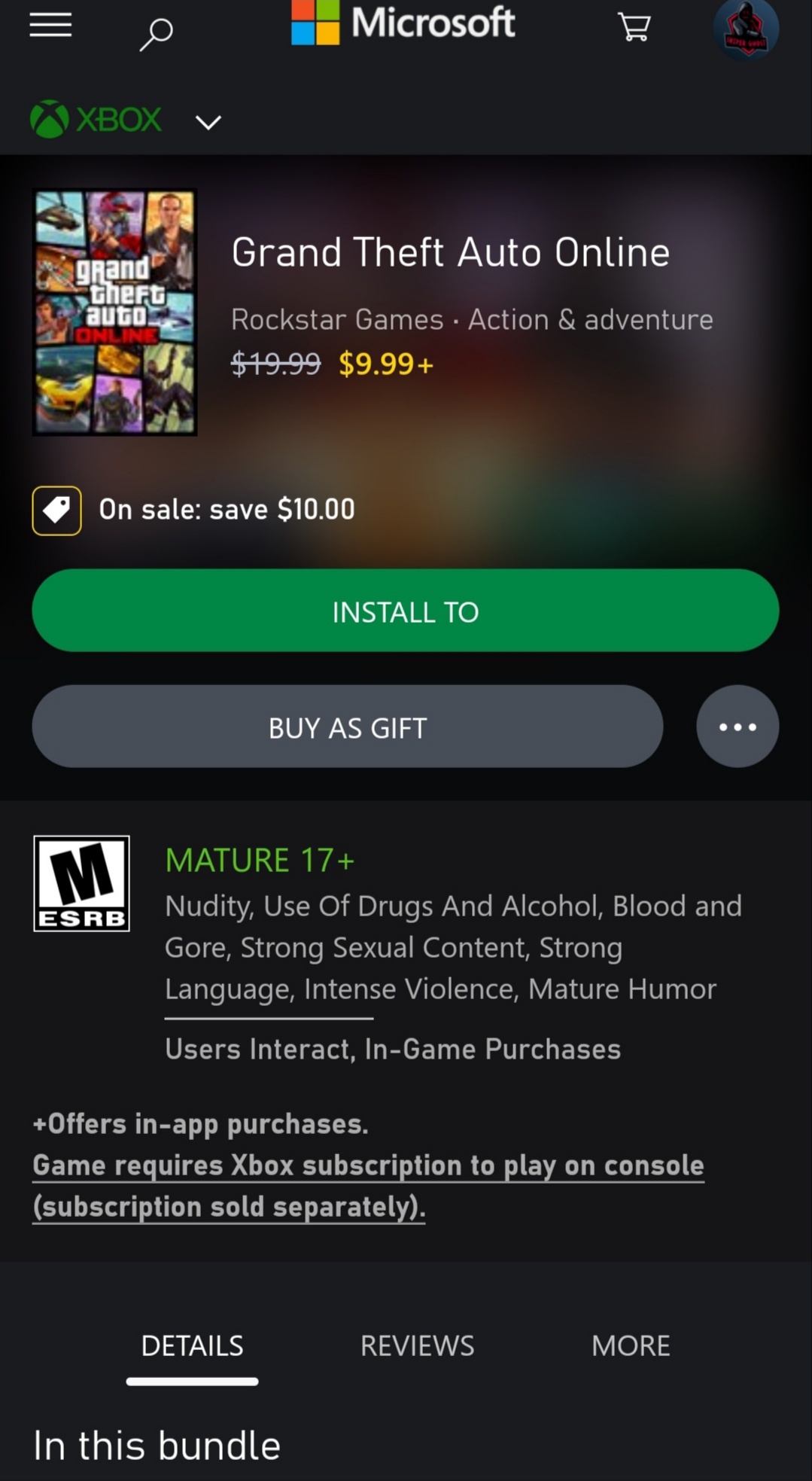 Buy Grand Theft Auto Online (Xbox Series X, S)