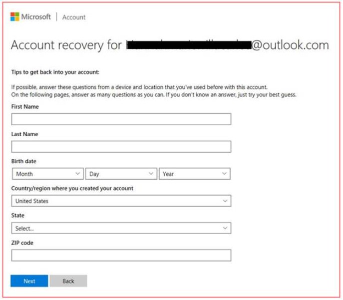 Microsoft Account Recovery Process Online Validation Microsoft Community 6207