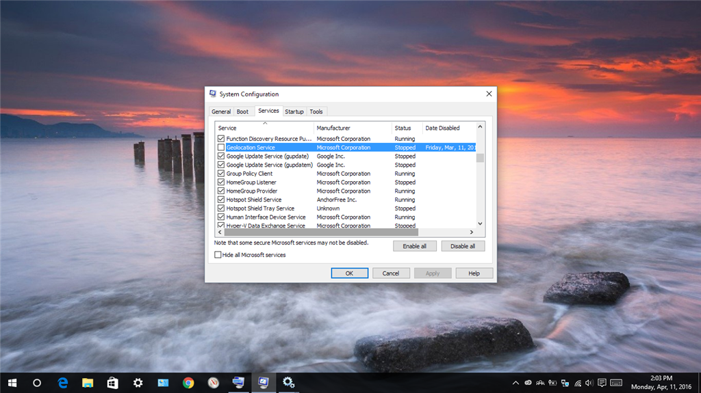 Cortana Is Disabled Because Geolocation Service Disabled By Itself ...