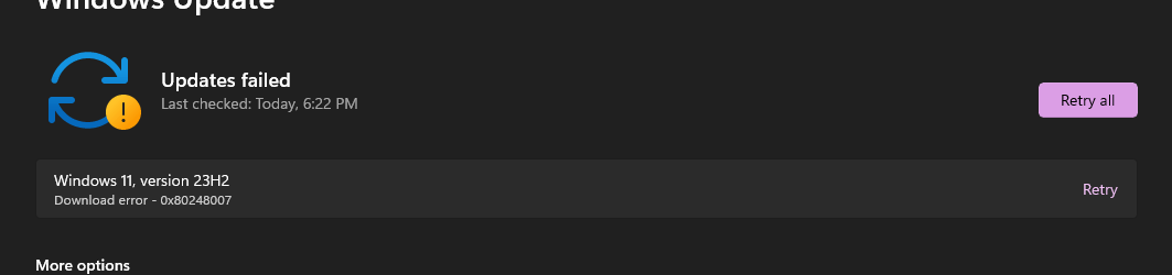 Solved] Windows 11 23H2 Update Failure