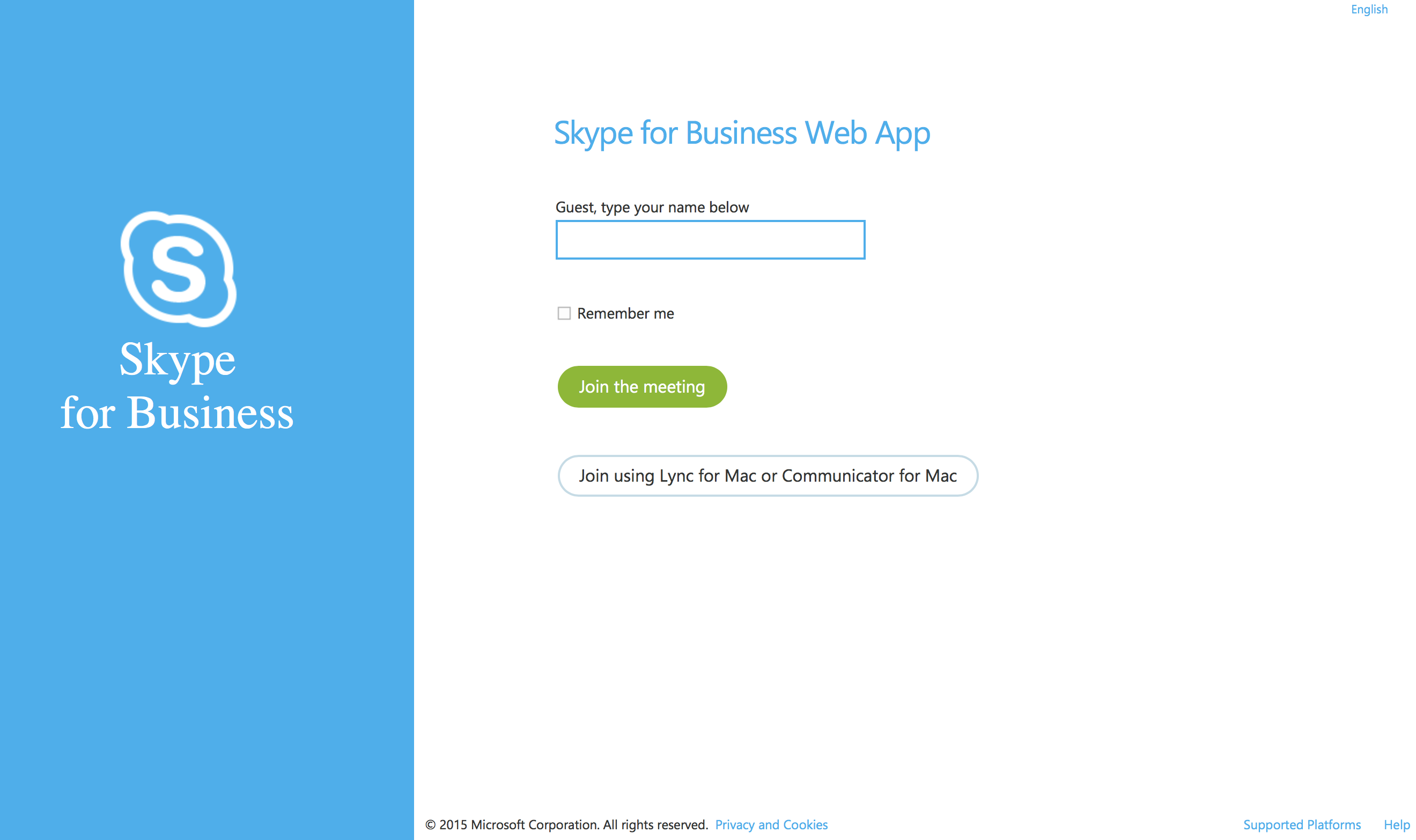 Skype For Business Web App Only See Blank Screen During Microsoft Community