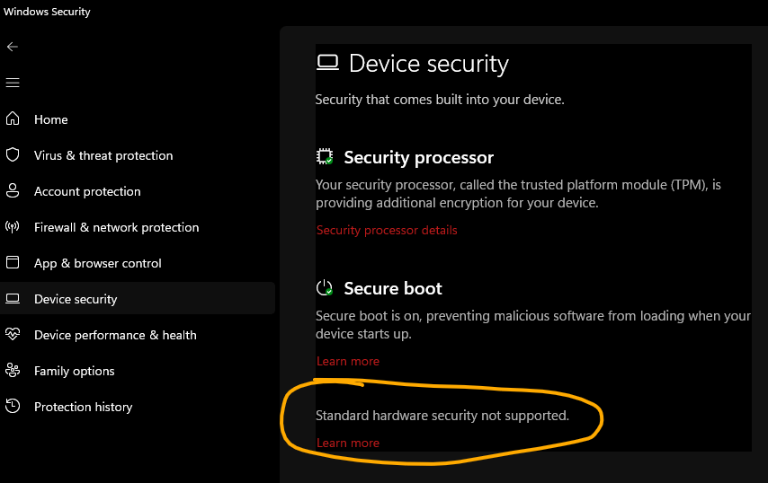 Why cant I enable local security authority protection? - Microsoft 