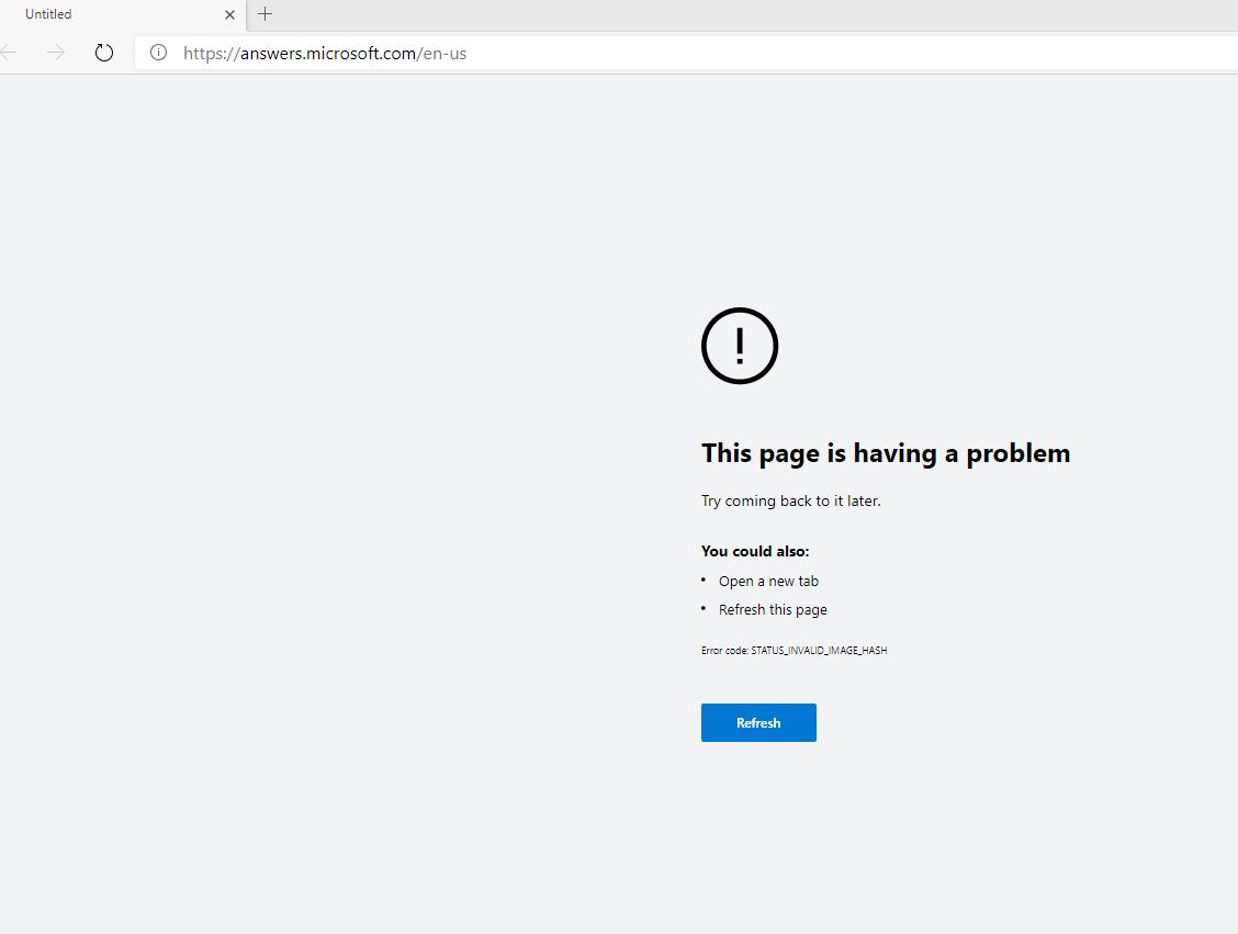 Microsoft Edge No Longer Works After Automatic Update Why Oh Why 4744