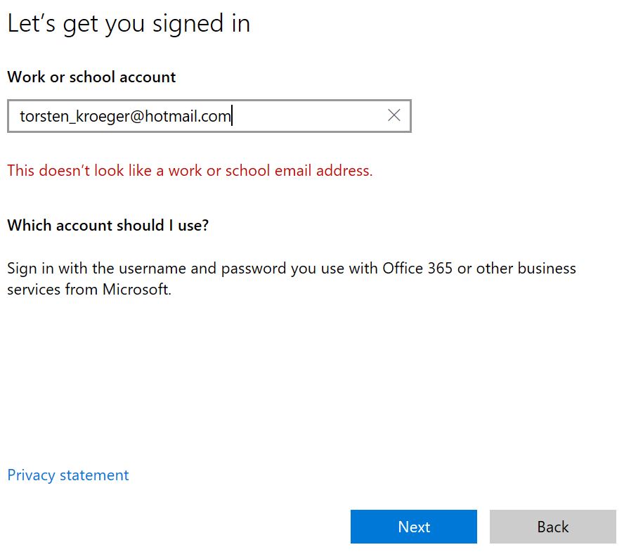 Outlook App Locked Due To Businness O365 Account - Microsoft Community