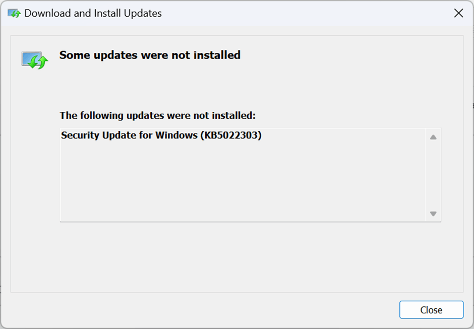 202301 Cumulative Update for Windows 11 Version 22H2 for x64based