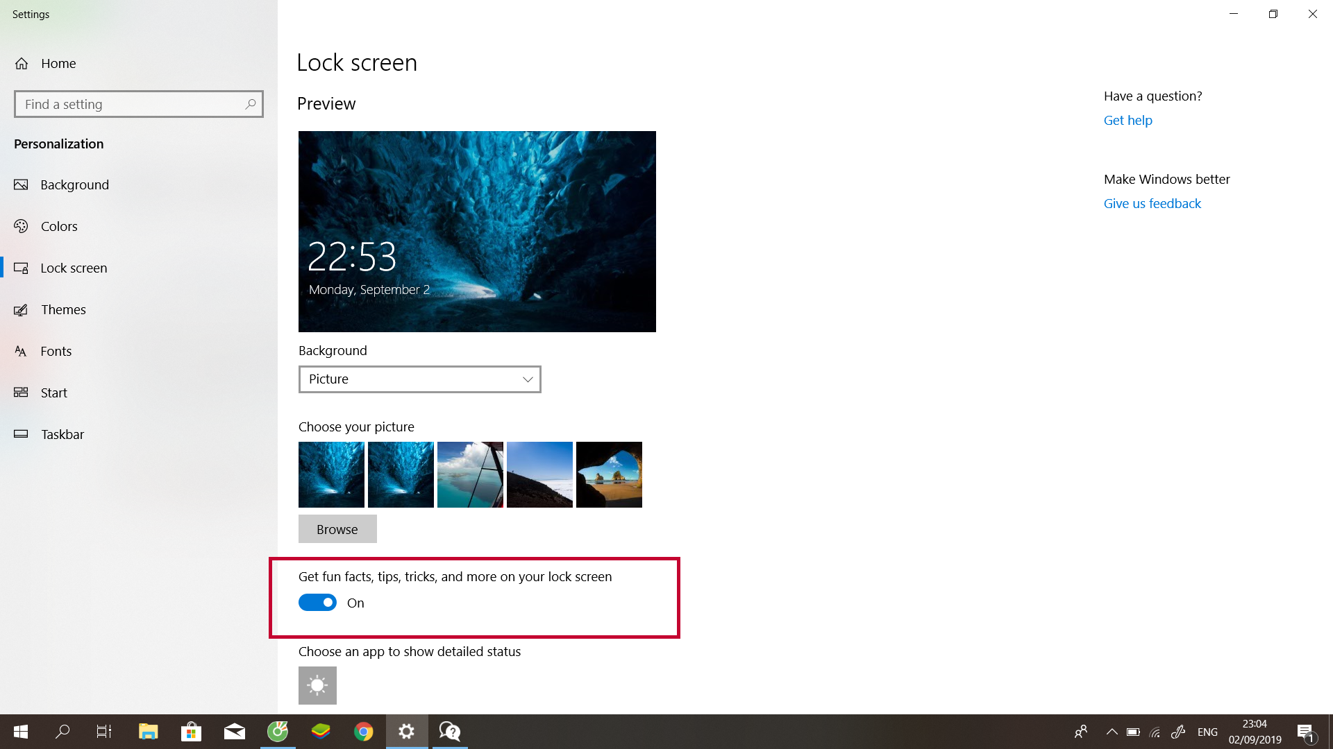 Windows spotlight doesn't work - Microsoft Community