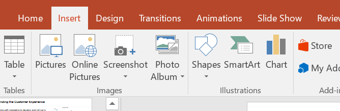 "Insert Icons" Option Disappeared From Ribbon - Microsoft Community