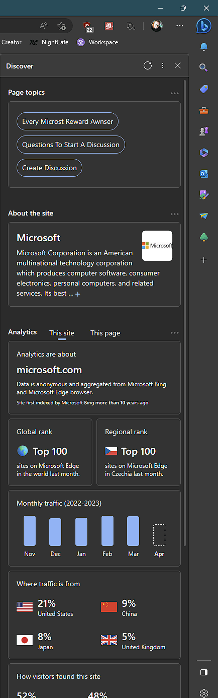 Where Did Bing Chat From Microsoft Edge Sidebar Go? - Microsoft Community