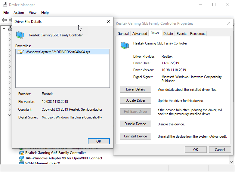 The driver for this device has been blocked from starting