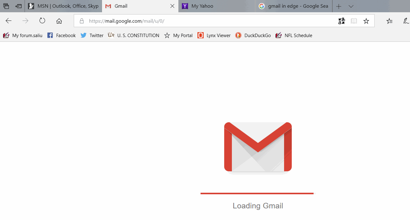 Фаерфокс не открывает gmail