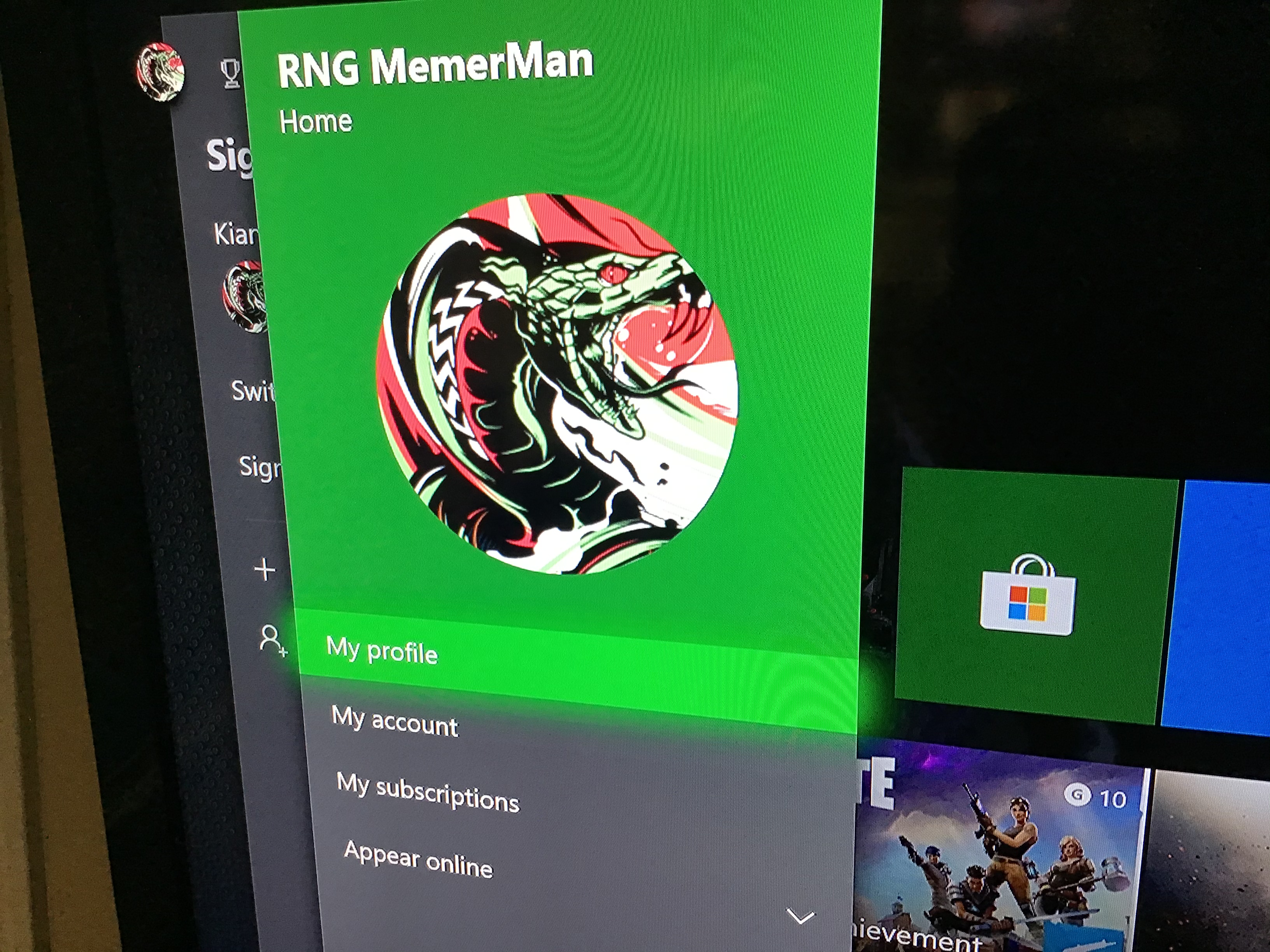 Xbox custom profile pic glitch - Microsoft Community