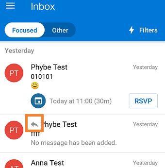 Outlook For Android Not Showing Post Type Items Microsoft Community