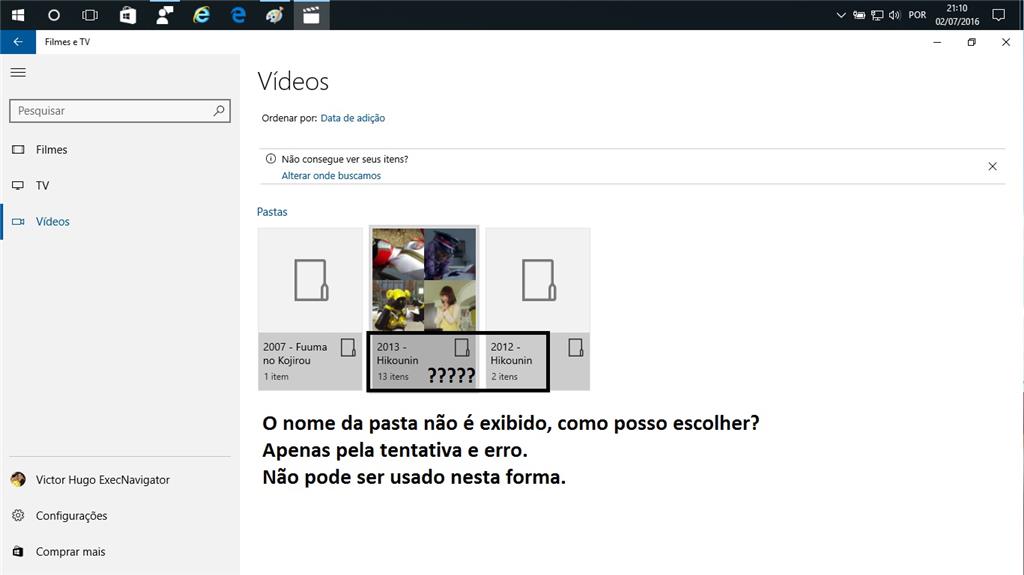 Olá Estou em uma situação complicada , comprei a tv que vem com o -  Microsoft Community