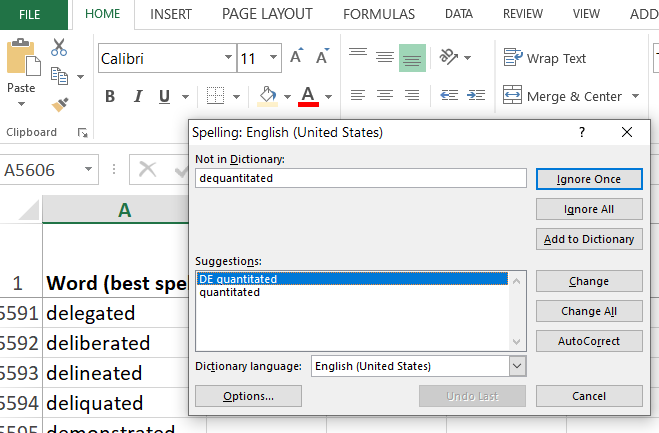 Spelling pop-up dialog box in Word - Microsoft Community
