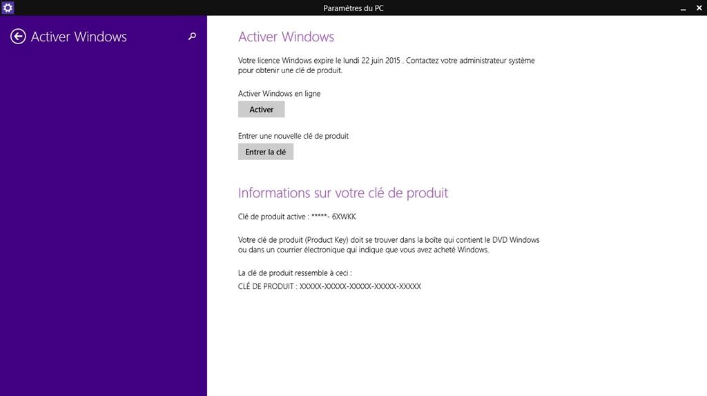 Obtenez une licence Windows authentique à partir de 5,56 € (durée ultra  limitée)