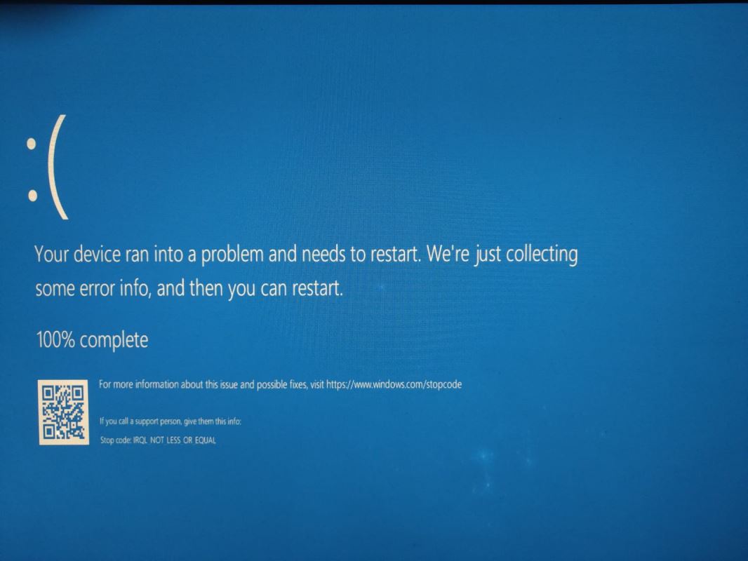 Bsod Windows 10