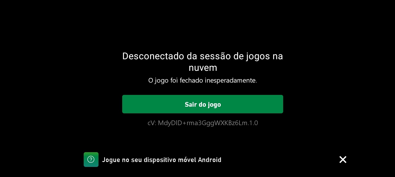 Não consigo acessar os jogos na nuvem aparece uma mensagem dizendo: -  Microsoft Community