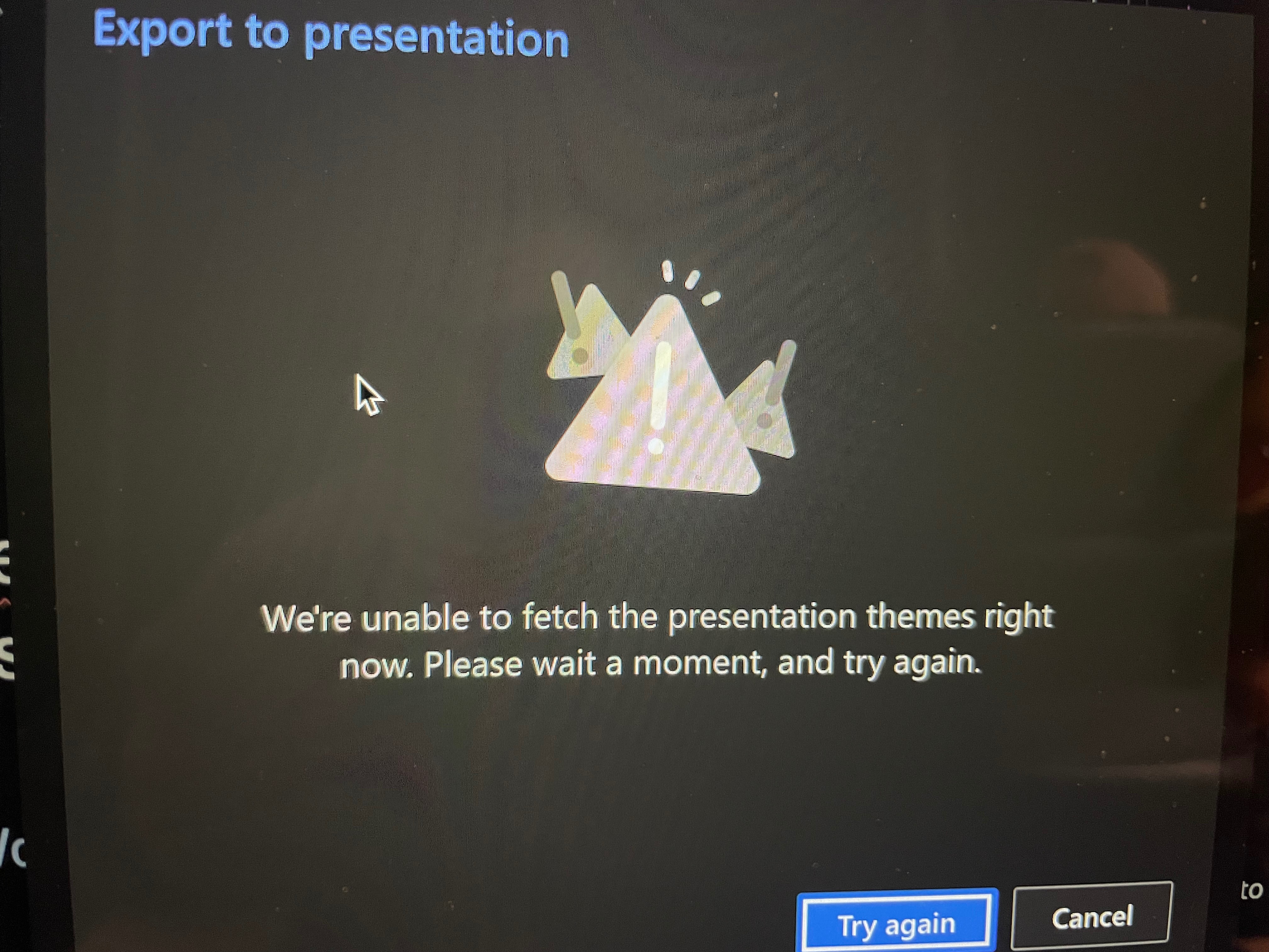 making presentation