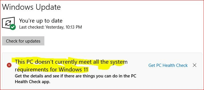 Intel(R) Core (TM) i5-2410M CPU @ 2.30GHz is not compatible for