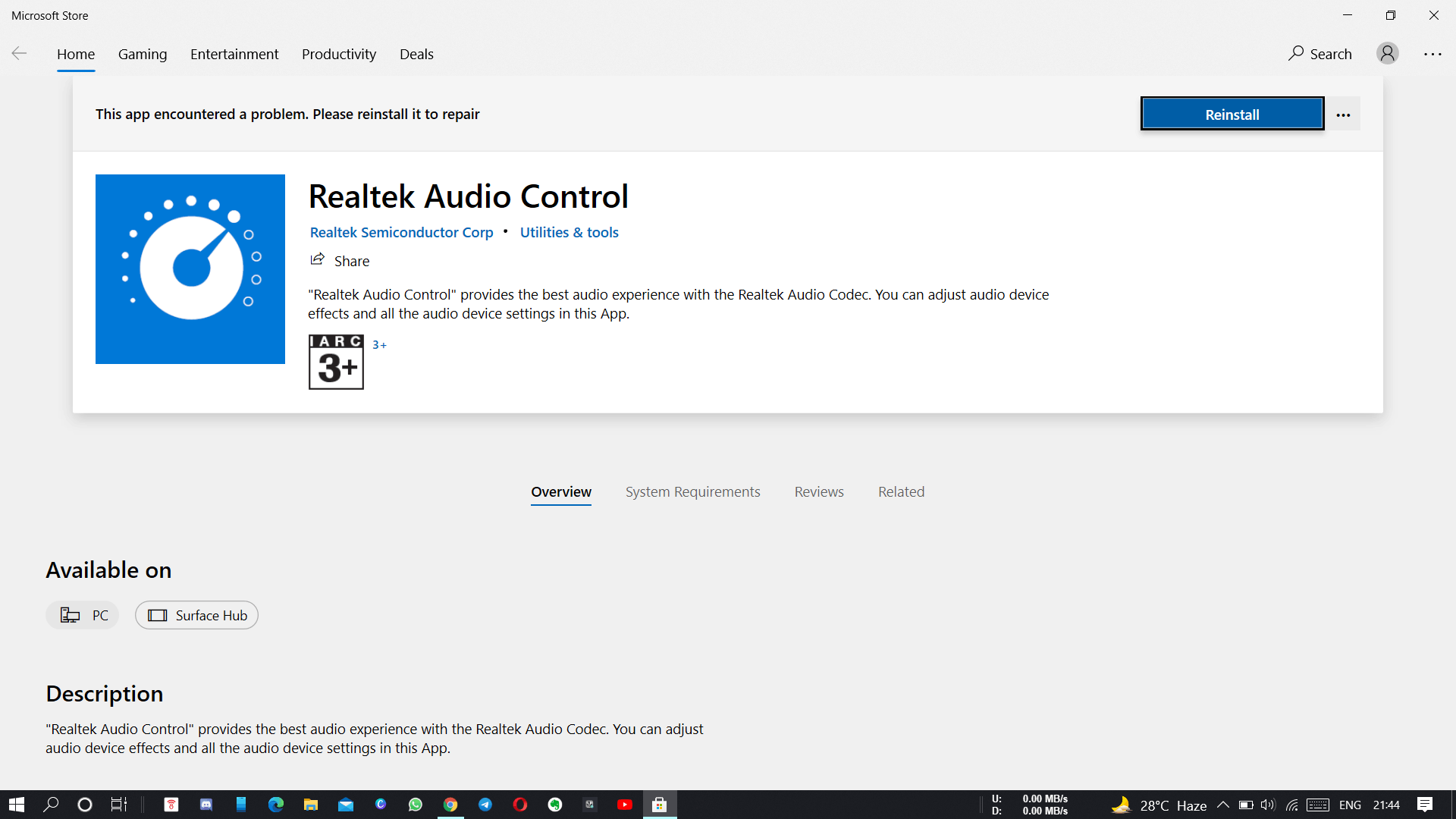 Realtek store. Realtek Audio Control Microsoft Store. Realtek Audio Control.