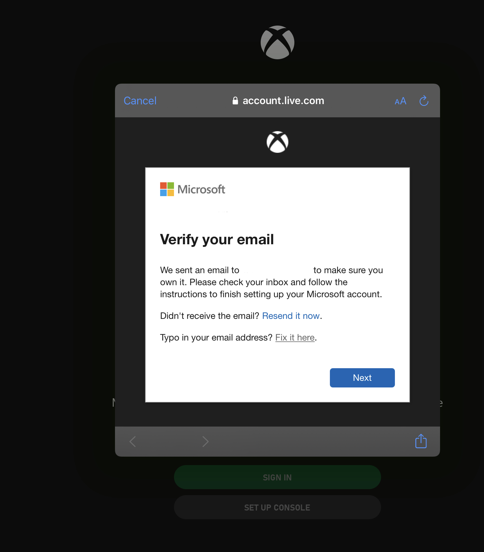 Xbox Minecraft Pe Login Email Typo Problem Microsoft Community