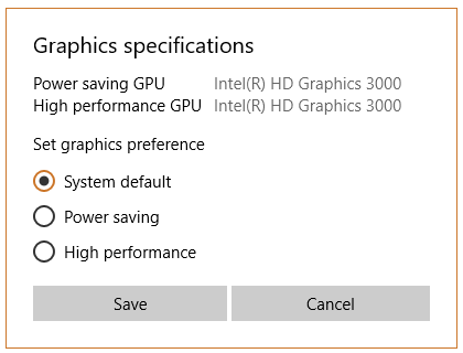 Intel hd graphics on sale optimization