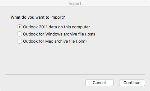 transferring contacts from outlook for mac 2011 to office 365 for mac