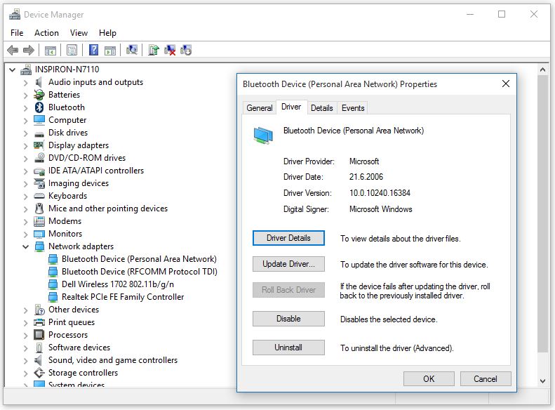 How To Manually Update Bluetooth Drivers Using Device Manager Microsoft Community