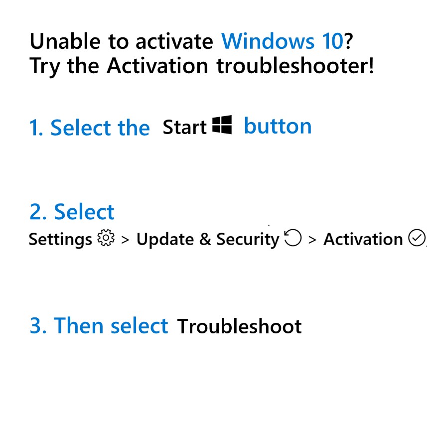 How To Run The Activation Troubleshooter - Microsoft Community