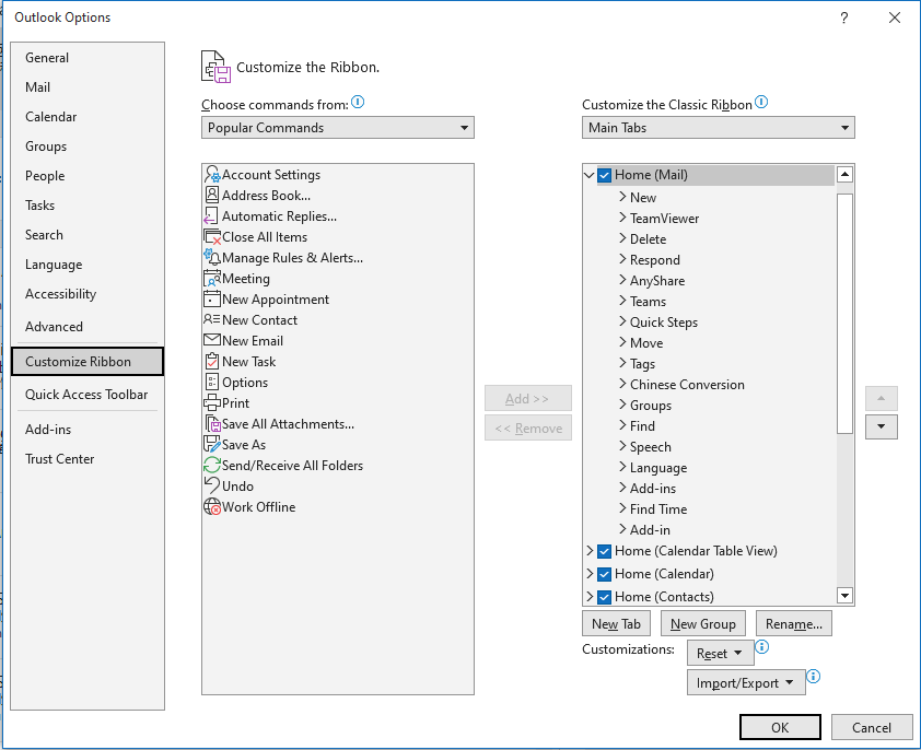 How the icon size in ribbon can be reduced - Microsoft Community