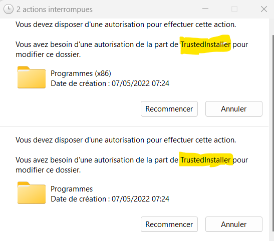 Créer un dossier - Support Microsoft