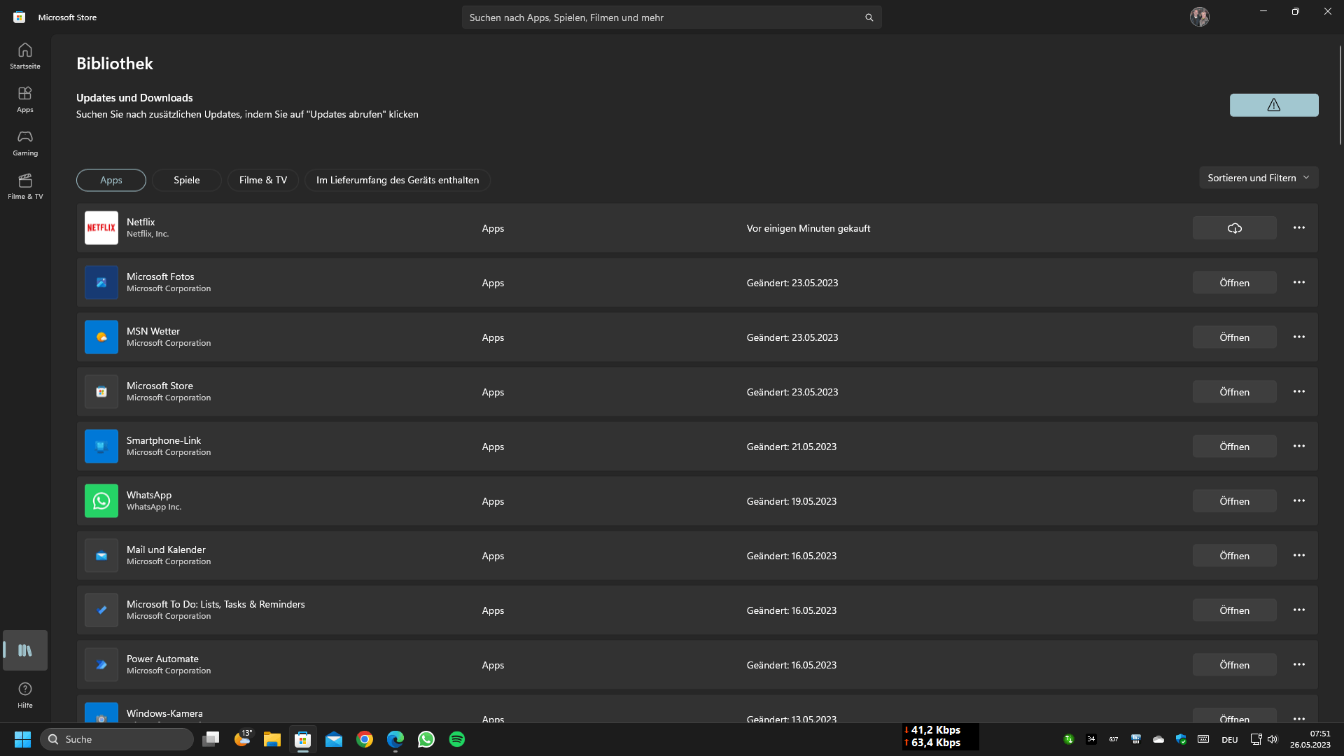 Download aus dem MS Store ist extrem langsam Microsoft Community