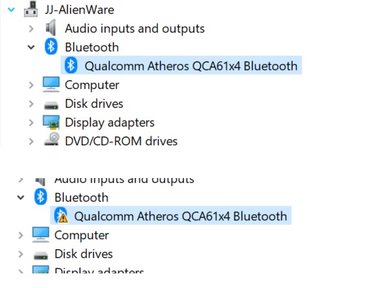 Can Not Turn On Bluetooth Microsoft Community