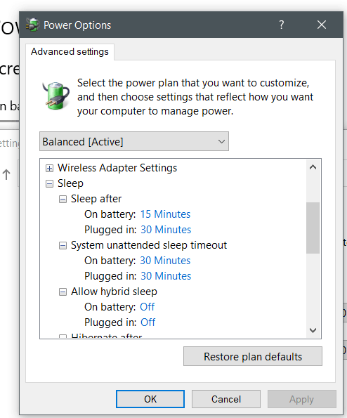 Window 10 Sleep(เข้าหน้า Lock Screen ต้องใส่ Password ใหม่)เองทุก 1 -  Microsoft Community