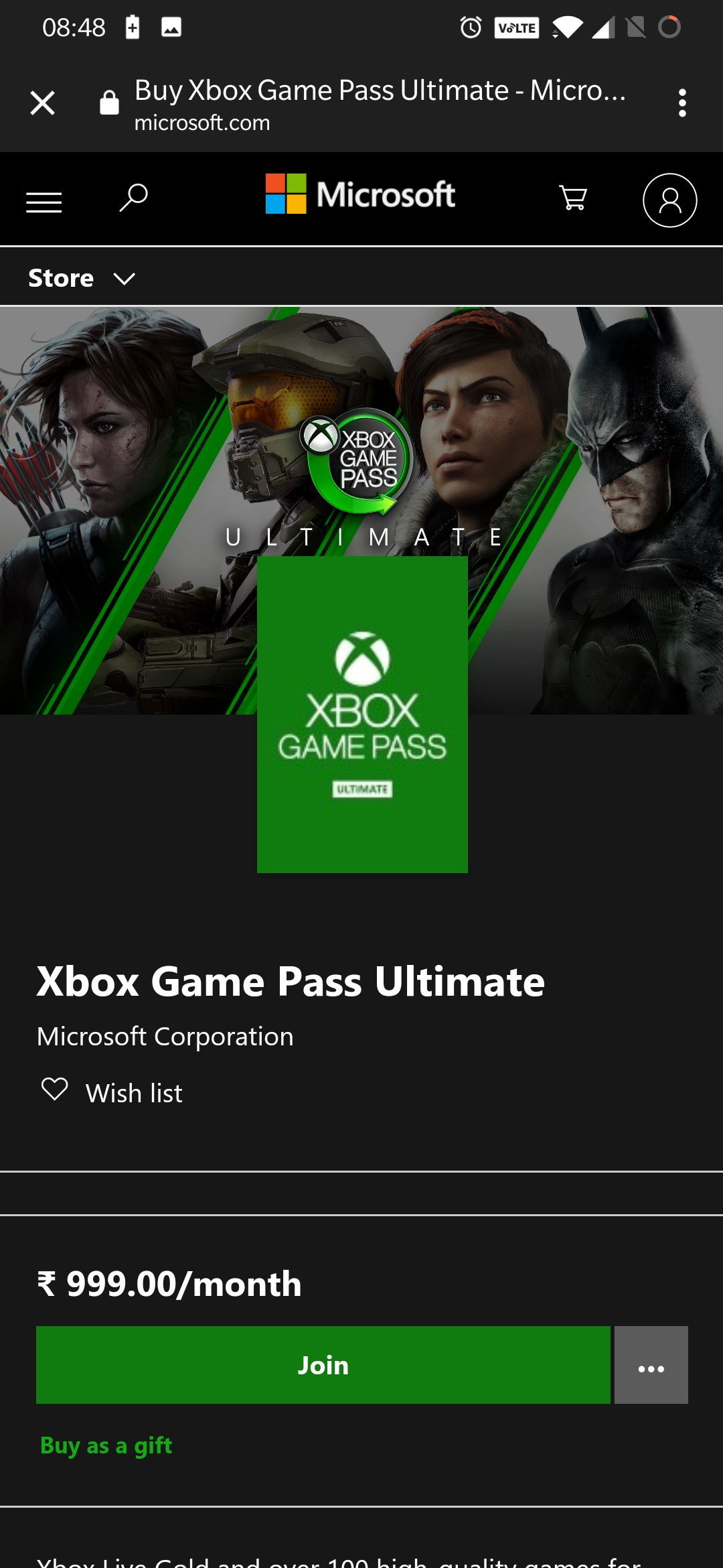 microsoft game pass ultimate deal