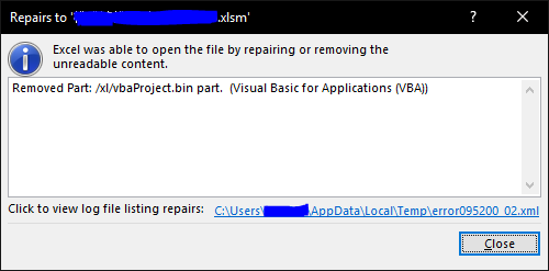 Cannot run the Japanese VBA project on Excel 365 - Microsoft Community