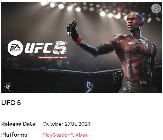 UFC 5 - DELUXE EDITION Xbox Series X