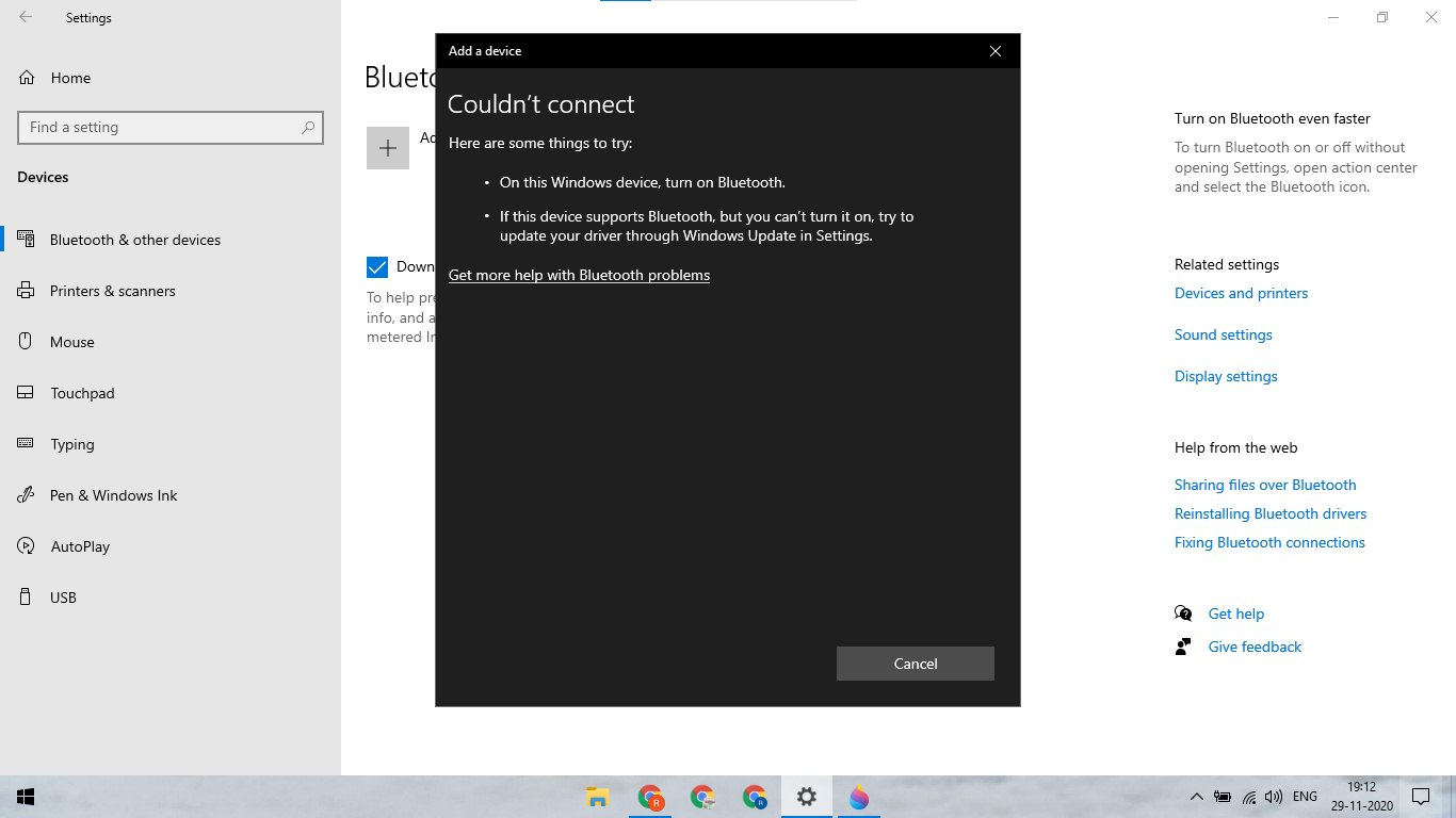 Bluetooth not showing on Device Manager - Microsoft Community