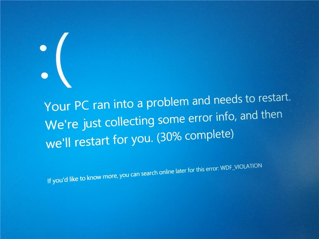 The WINDOWS 10 Blue-screen Crash - Microsoft Community