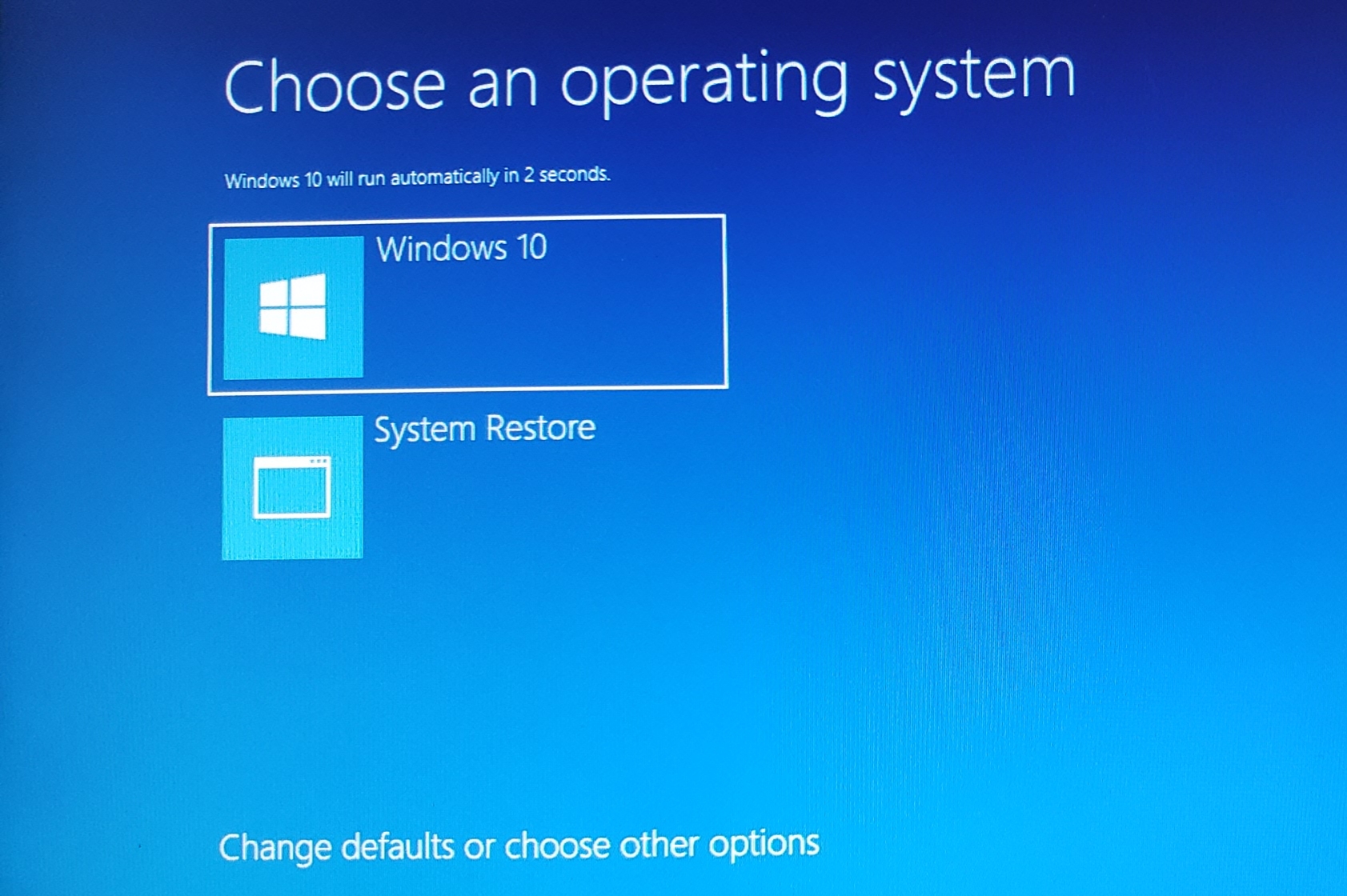 Option For Windows 10 Or Restore On Every Re-start : Ask The System ...