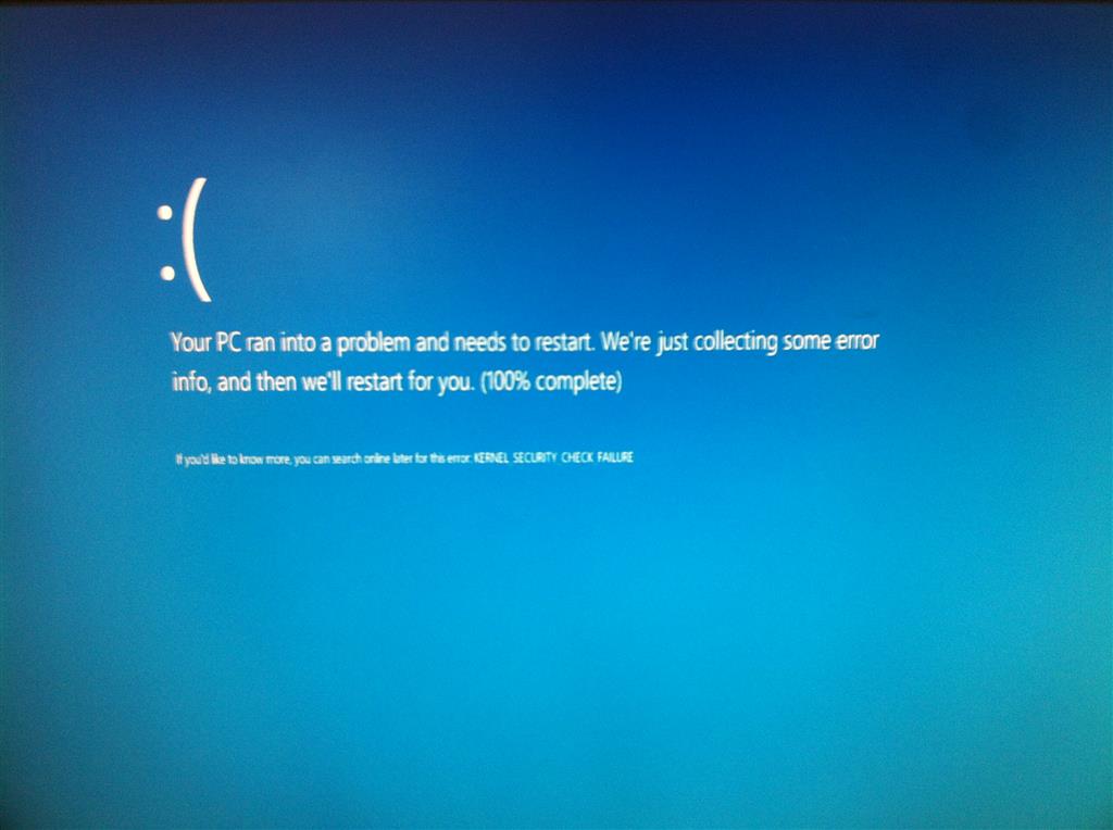 Windows Fails To Restart After BSOD - Windows 10 Insider Preview ...