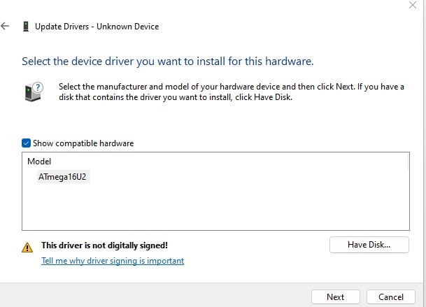 Windows Error When Trying To Download Driver - Microsoft Community