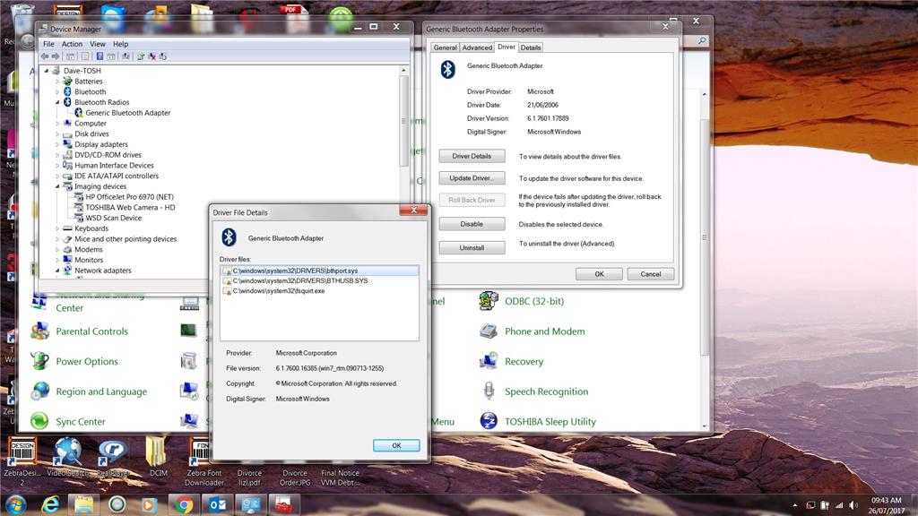 acpi tos6205 driver windows 7 64 bit download