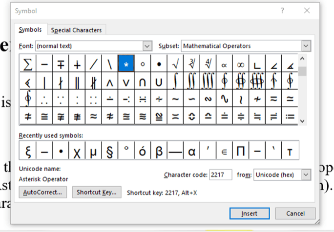 roman symbols