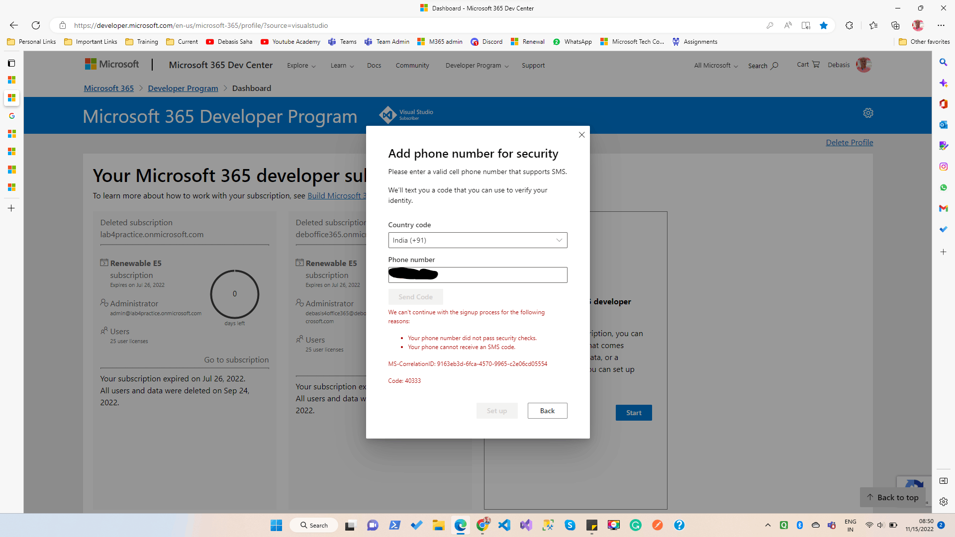 Not able to login In developer forum - Forum Help - Developer