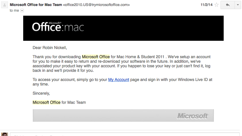 Microsoft Office 2011 Keys For Mac