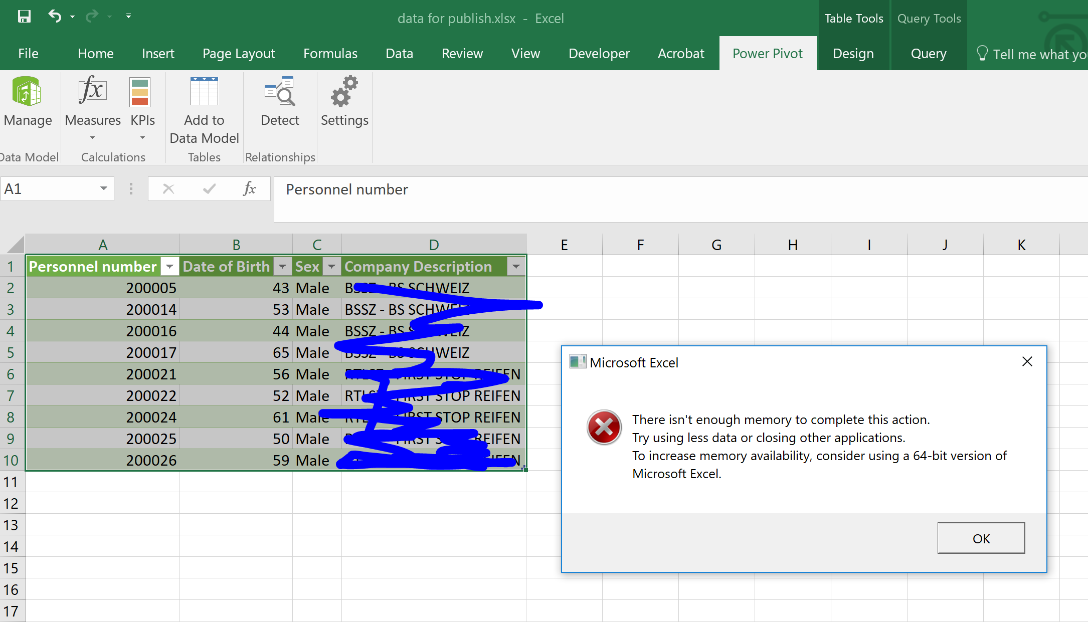 how to use the data model in excel