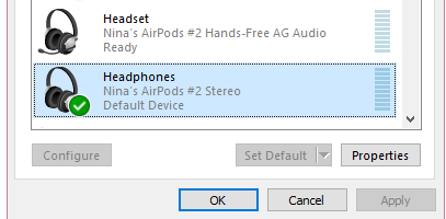 Airpods windows teams new arrivals