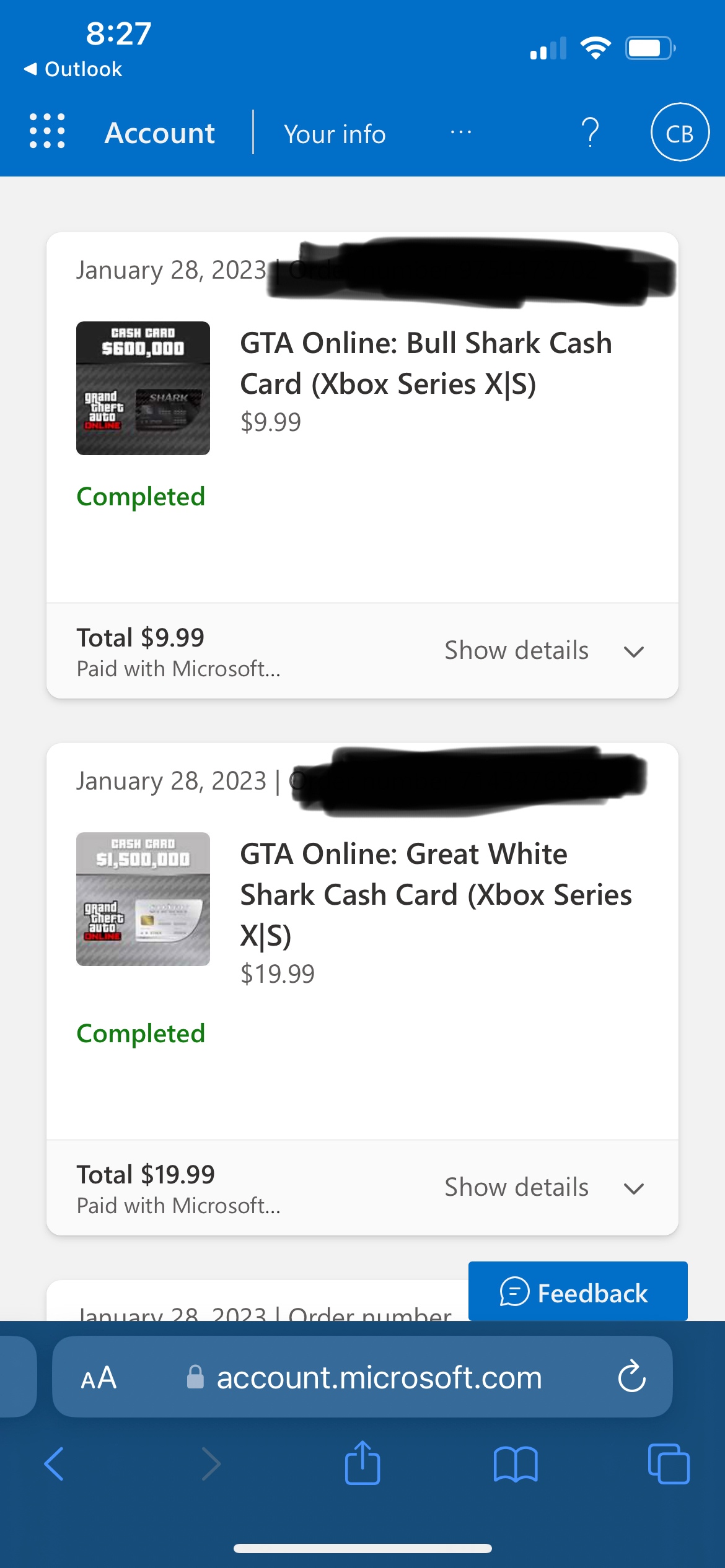 Microsoft gta deals shark cards