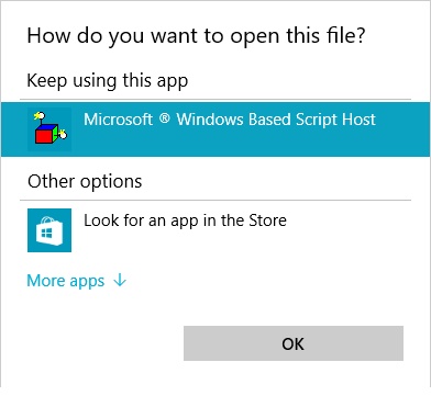 Windows Based Script Host Pop Up Microsoft Community